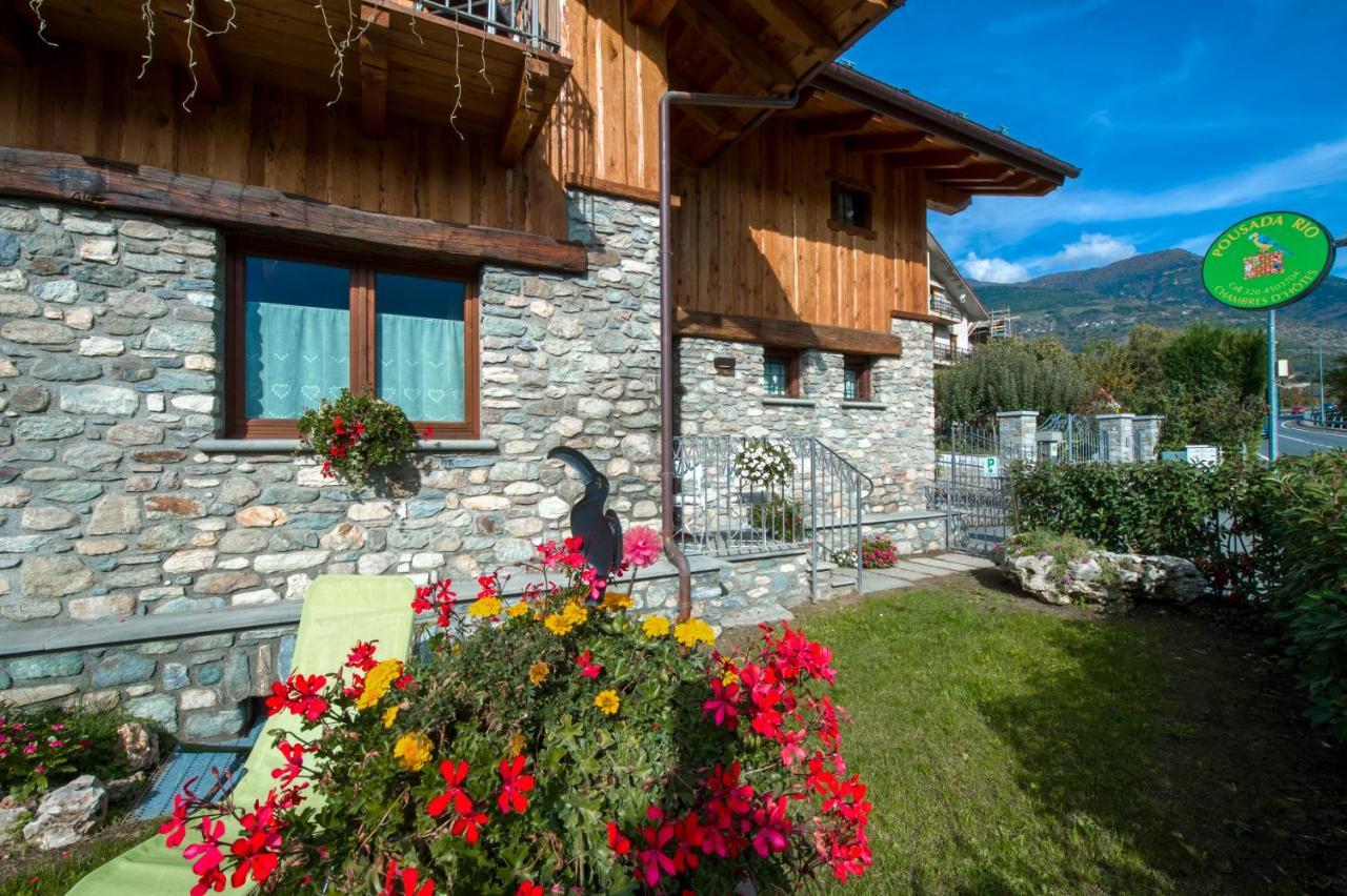 B&B Pousada Rio Aosta-Servizi Di Bed And Breakfast Saint-Christophe 外观 照片